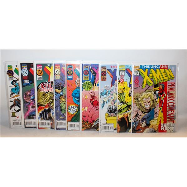 10-MARVEL COMICS THE UNCANNY X-MEN #316-318,