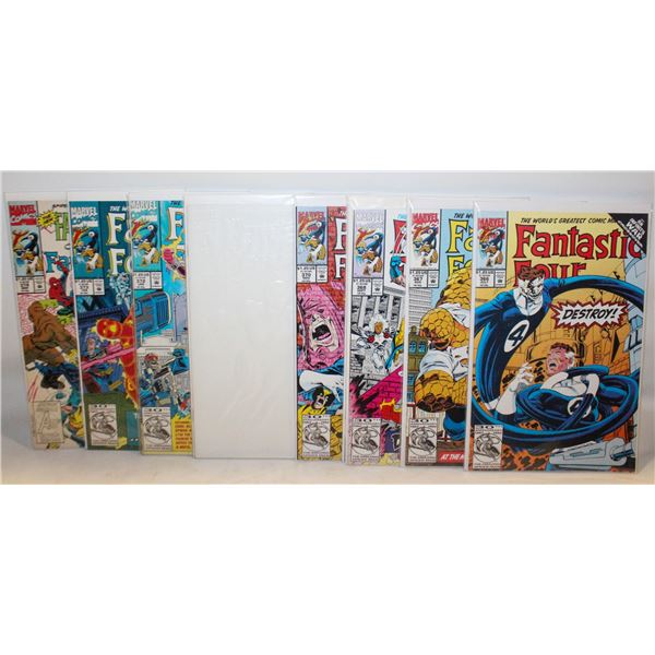 8-MARVEL COMICS FANTASTIC FOUR # 366-374