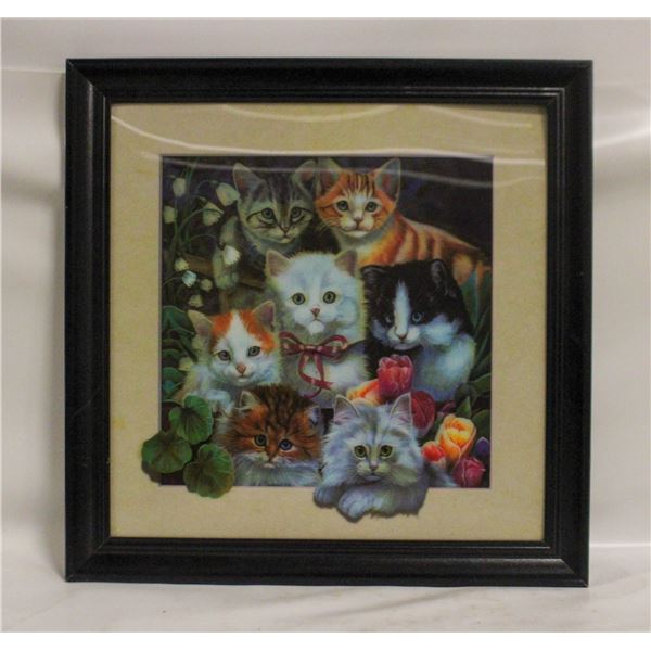 18 X 18 3 D CAT PICTURE
