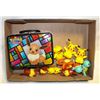 Image 1 : TIN LUNCH BOX WITH POKEMON TOYS