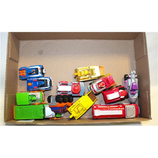 12 DIECAST PAW PATROL CARS & TRUCKS