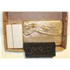 Image 1 : CLUTCH PURSES - SPARKLY & SHINY GOLD,