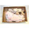 Image 1 : TY BEANIE BABIES FARM ANIMALS - PIG, HORSE,