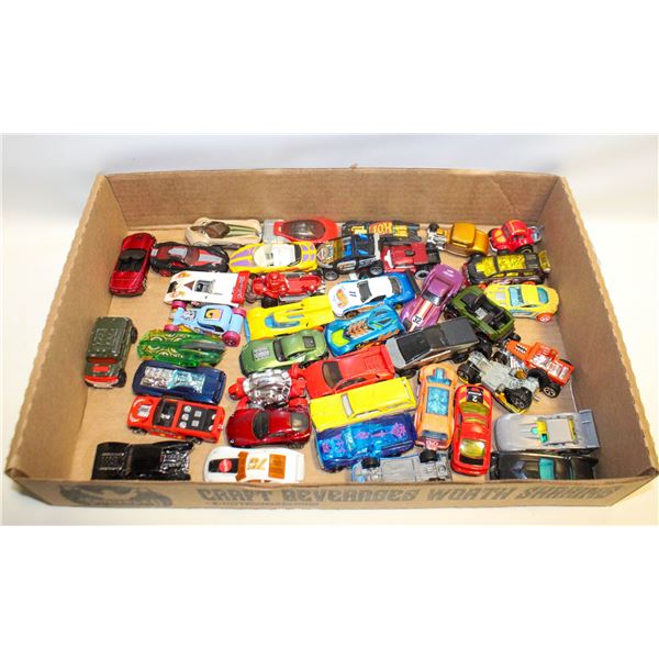 40 HOTWHEELS DIECAST CARS & TRUCKS