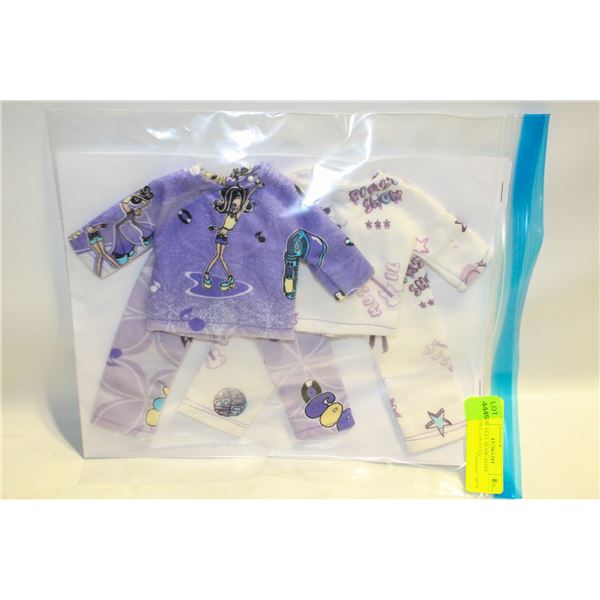 BARBIE DOLL HOME-MADE CLOTHES 2-OUTFITS