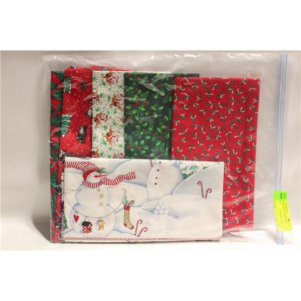 COTTON CHRISTMAS FABRIC FOR QUILTING &