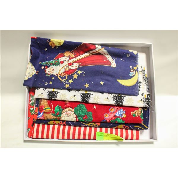 COTTON CHRISTMAS FABRIC FOR QUILTING &