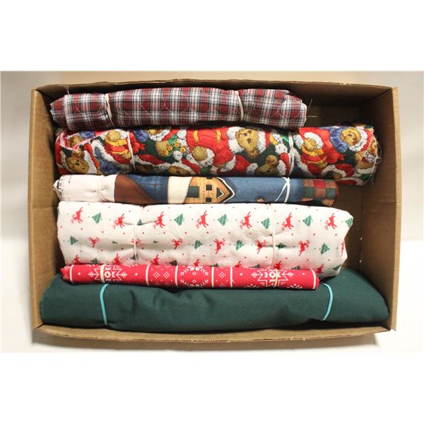 COTTON CHRISTMAS FABRIC FOR QUILTING &