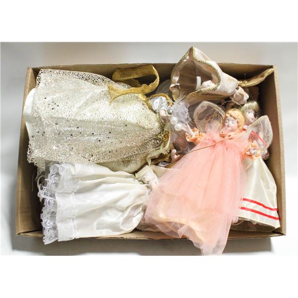 5 CHRISTMAS ANGELS, LIGHT UP