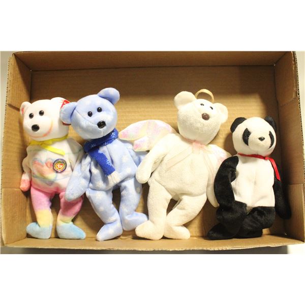 TY BEANIE BABIES TEDDY BEARS
