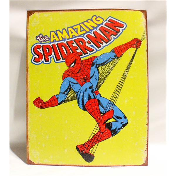 THE AMAZING SPIDER-MAN TIN POSTER