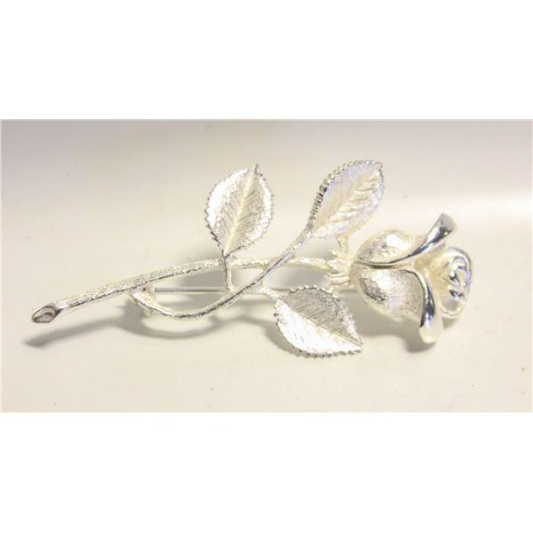 VINTAGE ROSE BROOCH
