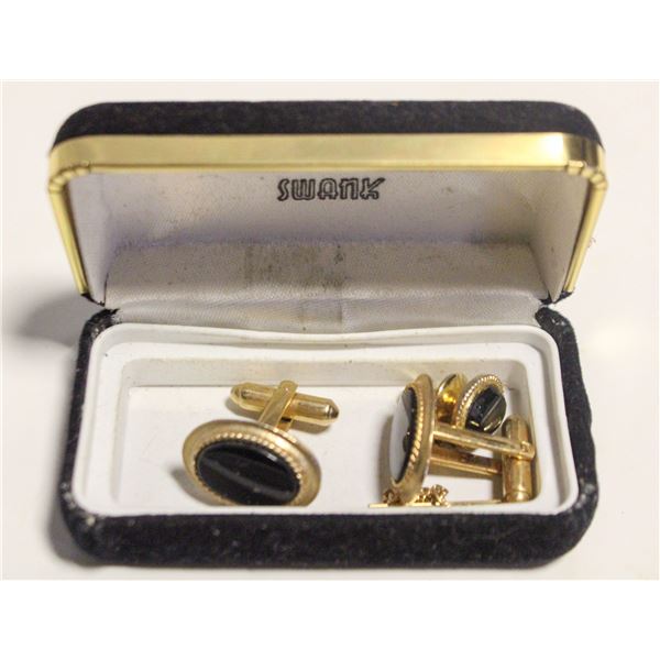 CUFF LINKS & TIE PIN