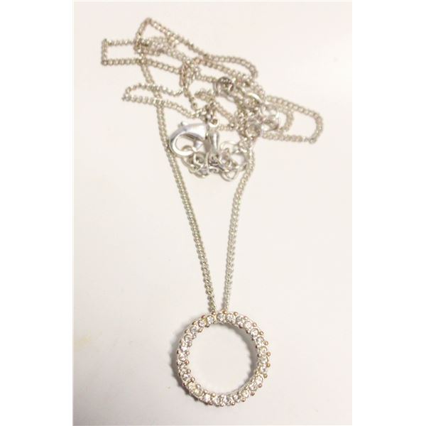 CIRCLE OF LIFE NECKLACE ADJUSTABLE LENTGH