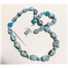 Image 1 : TURQUOISE STYLE VINTAGE NECKLACE & STONE