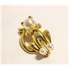 Image 1 : CAT FAUX PEARL BROOCH