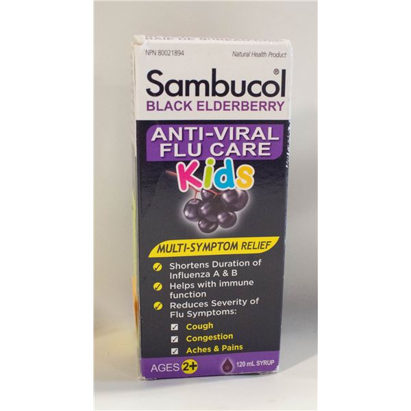 SAMBUCOL BLACK ELDERBERRY ANTI VIRAL FLU CARE