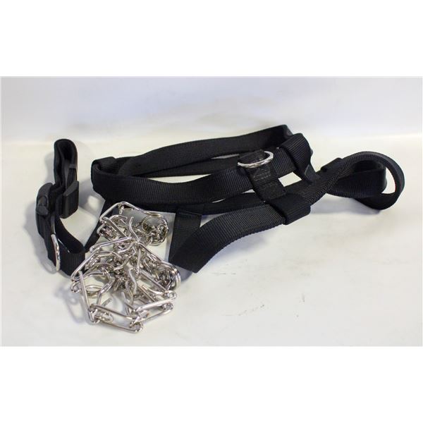 TUFF/SAFARI BRAND MED/CRG ADJUSTABLE DOG HARNESS