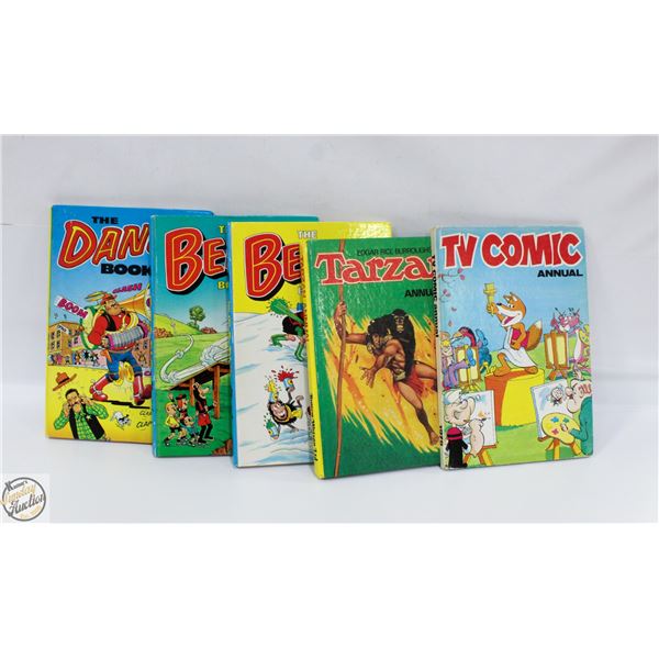 VINTAGE (6) THE DANDY 1986 & 1988