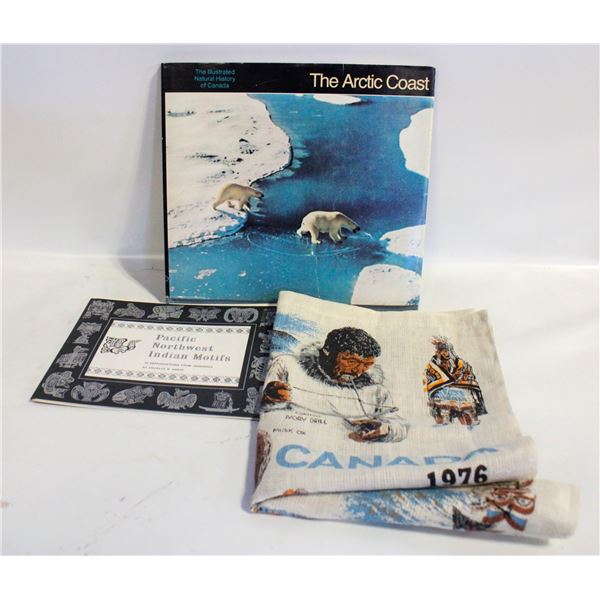 VINTAGE 1970'S INDIGENOUS BOOK/MOTIFS/CLOTH