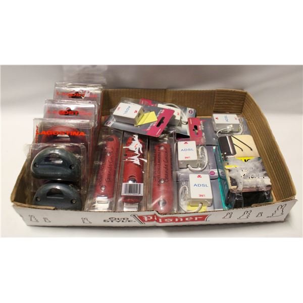 NEW ANTI-TIP TV STRAP+NEW 6 NEXXTECH ADSL