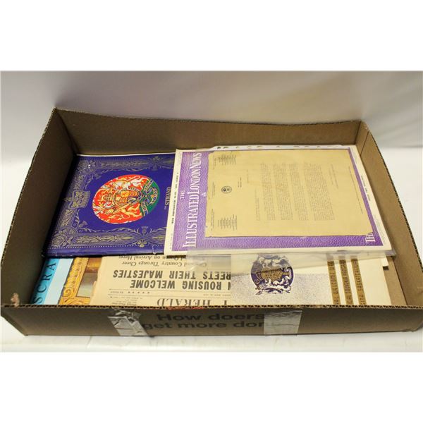 THE ROYAL FAMILY COLLECTABLE BOOKS/ARTICLES