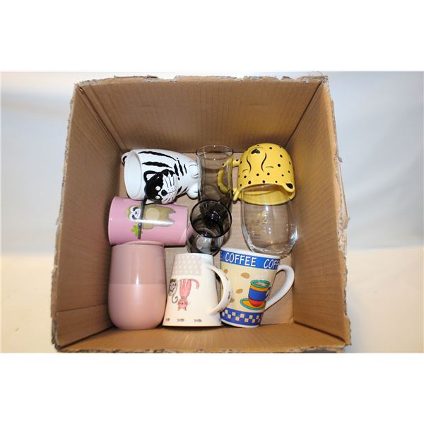 ASSORTED ESTATE MUGS/DRINKINGWARE