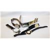 Image 1 : 5 LADIES LEATHER STRAP WATCHES