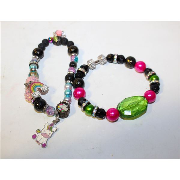 2 HANDMADE BRACELETS