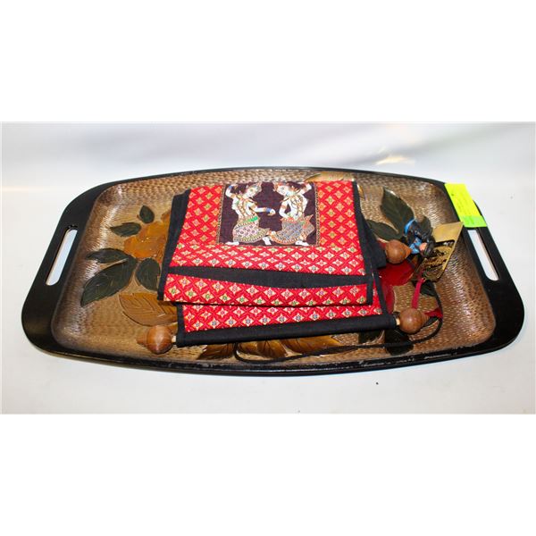 CAST IRON MAN + WOMAN FIGURINES WITH