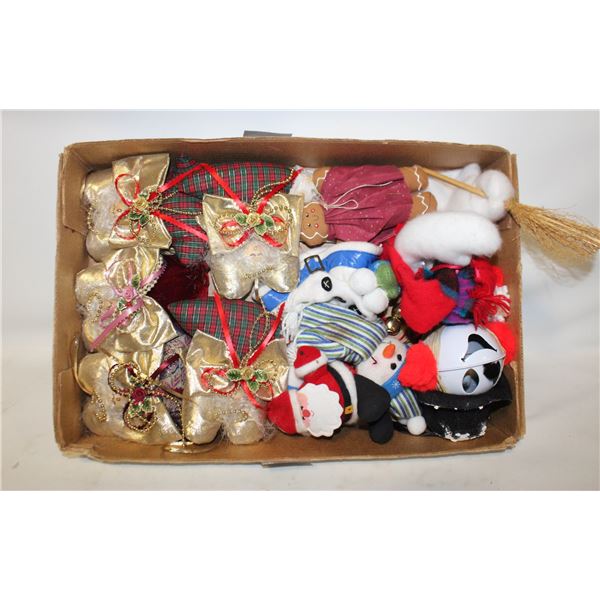 ANGEL & SNOWMAN ORNAMENTS