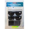 Image 1 : NEW SUNGLASS READERS 2 PK +1.50 WITH CASES
