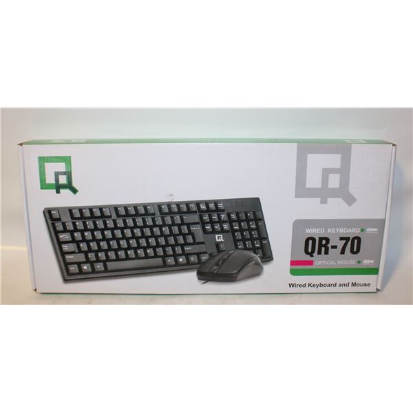 QR70 COMPUTER KEYBOARD WITH MOUSE