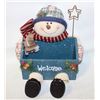 Image 1 : WELCOME SNOWMAN BOX