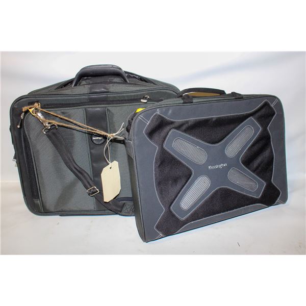 2 PIECE SET MESSENGER BAG LAPTOP