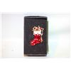 Image 1 : NEW CHRISTMAS STOCKING BROOCH WITH