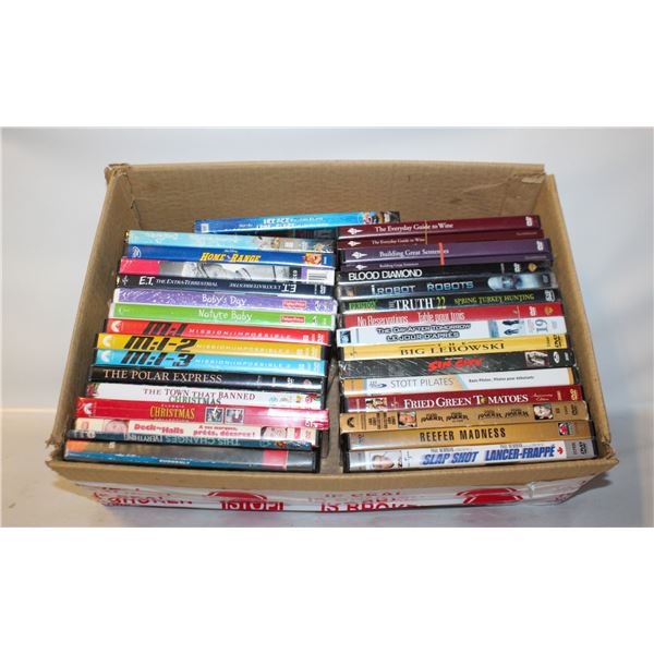 (30) DVDS INCL. 11 NEW DVDS