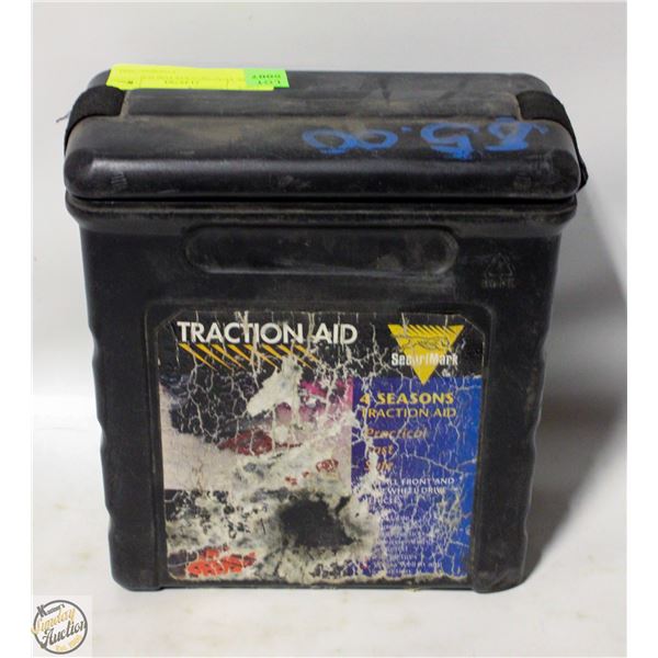 TIRE TRACTION KIT FOR ICE