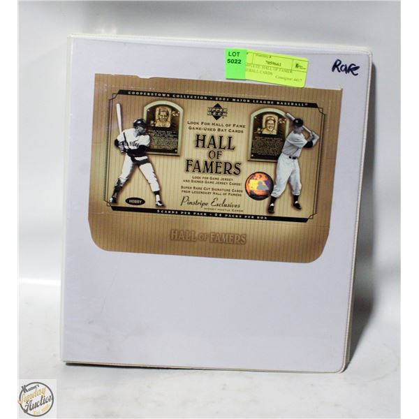 COMPLETE  HALL OF FAMER BASEBALL CARDS