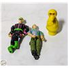 Image 1 : LOT OF 1980S TOY FIGURES GI JOE ETC