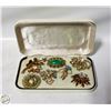 Image 1 : 7 VTG BROOCHES (1940'S / 50'S & 60'S)