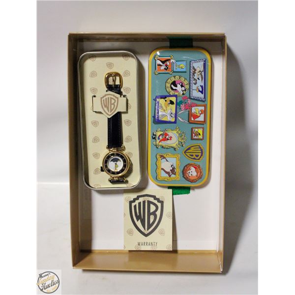LOONEY TUNES WARNER BROS TWEETY WATCH BY FOSSIL