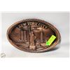 Image 1 : VINTAGE NEW YORK CITY METAL WALL DISPLAY