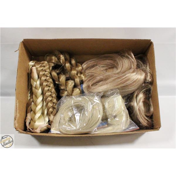 HAIR PIECES & EXTENSIONS