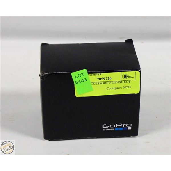 GO PRO ACCESSORIES LENSE LOT