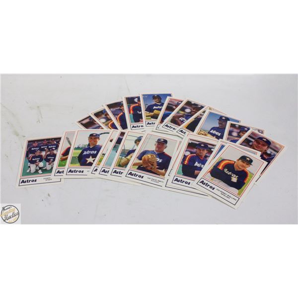 1987 HOUSTON ASTROS BASEBALL CARDS