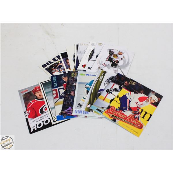 16 ASST'D NHL COLLECTABLE HOCKEY CARDS