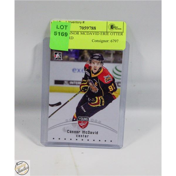 2015 CONNOR MCDAVID ERIE OTTER CHL CARD