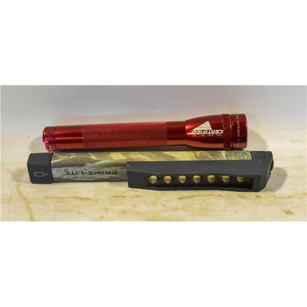 MINI MAGLITE  AND PRIME-LITE FLASHLIGHTS
