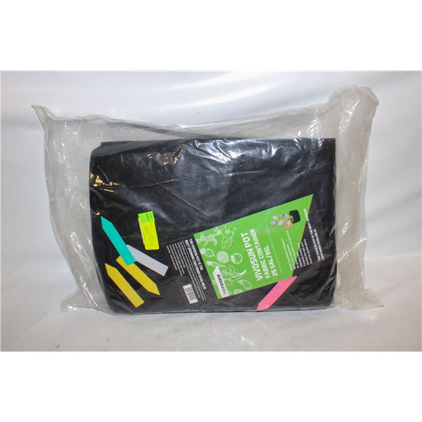 NEW 5 PK POT FABRIC CONTAINER-25 GAL